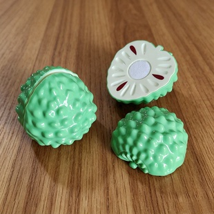 过家家仿真林檎释迦果模型假水果蔬菜切切乐塑料玩具儿童早教道具