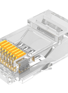 山泽(SAMZHE)WL-6100 六类网络水晶头 6类RJ45网络水晶头 100个