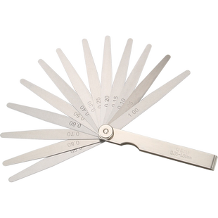 塞尺不锈钢高精度单片0.02-1.0mm塞规厚薄规间隙尺气门间隙测量尺