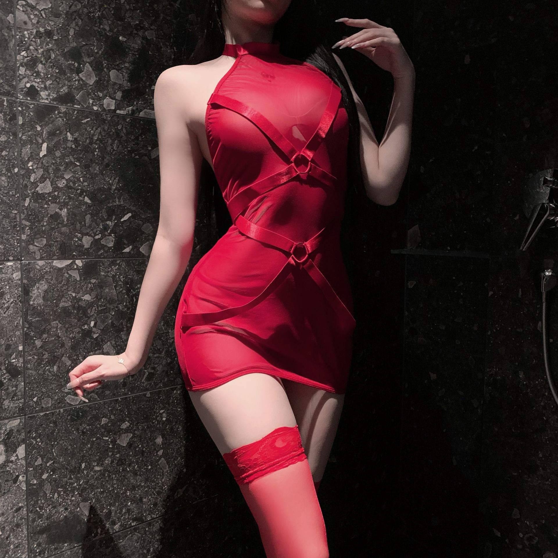 性感睡衣女款夏季冰丝薄款