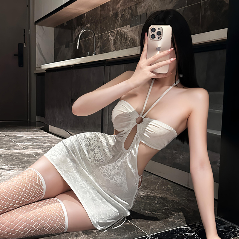 性感睡衣女款夏季冰丝薄款