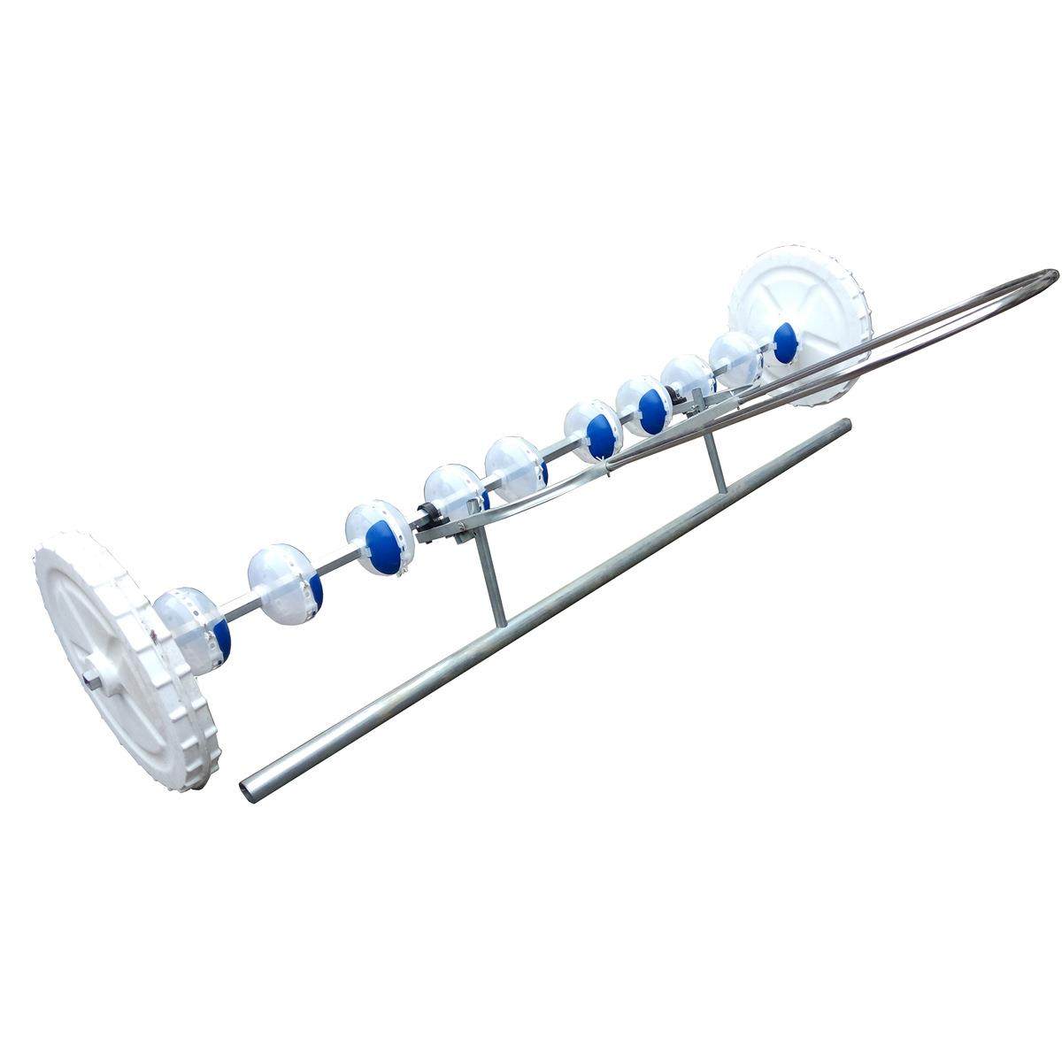 水稻播种机人力水稻直播机谷子播种机手拉水稻穴播机点播机