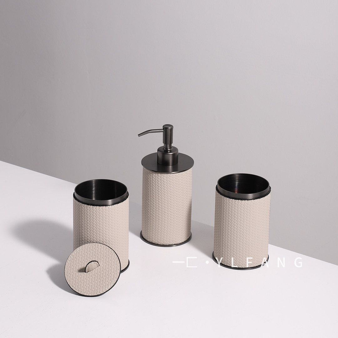 一匚现代轻奢浴室洗手台质感储物罐洗手液罐 样板间卫浴台面摆件,家居饰品,装饰摆件,淘宝优惠券,粉丝福利购,淘宝优惠卷