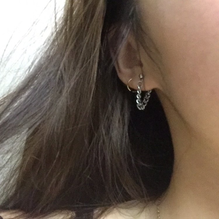 洋气小巧睡觉不用摘养耳洞