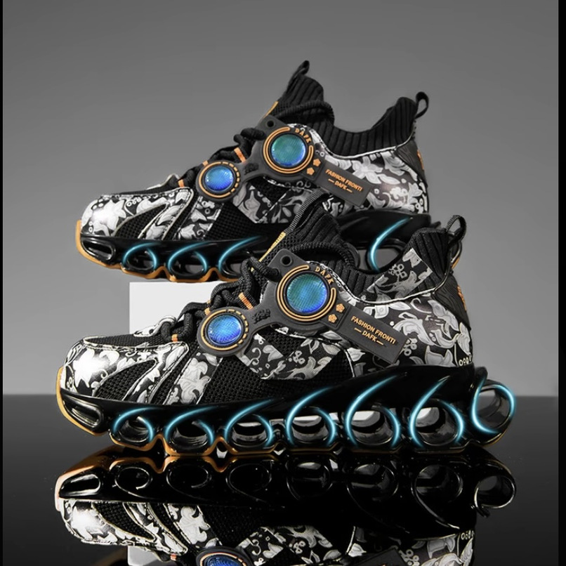 保罗圣约翰25年限定秋冬新款刀锋潮鞋飞织运动鞋百搭休闲潮鞋男鞋