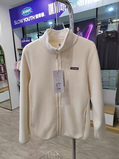 2024浩扬冬新款泰迪绒外套女士立领开衫拉链加厚外穿保暖上衣3302