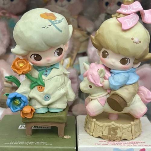 DIMOO今天星期八系列纽扣开花