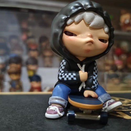 Vans小野联名吊卡杰伦周边小摆件