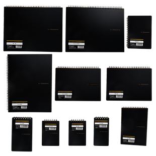 日本maruman满乐文记忆女神Mnemosyne双环螺旋线圈笔记本 空白方格横线A4A5A6A7B5B6B7