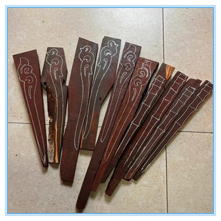 小叶紫檀木料边角料木工5斤diy下脚料红木原材料珠子练手料簪子料