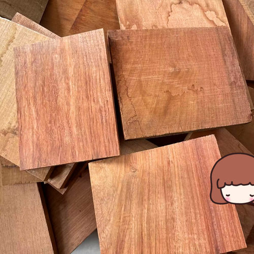 特价 缅甸花梨木料 大果紫檀板料 边角料 diy红木木料 面板料 4斤