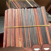 红木书签料16 0.3 黑檀 包邮 赞比亚小叶紫檀 10片一份 紫光檀