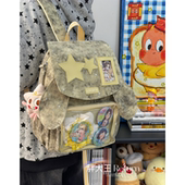 书包ins高颜值漫展痛包初高中学生书包高颜值大容量休闲双肩包女
