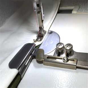 583床上四件套拉筒上层布下折 下层上折 卷边器 双层布合缝卷边