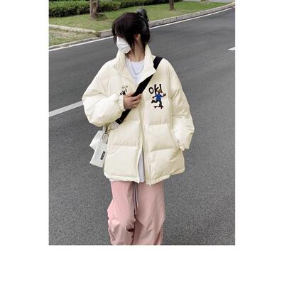 小众学生宽松加厚棉衣棉袄外套