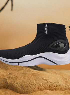 2018冬款李宁休闲女鞋爆点减震防滑一体织潮流冬季运动鞋AGLN142