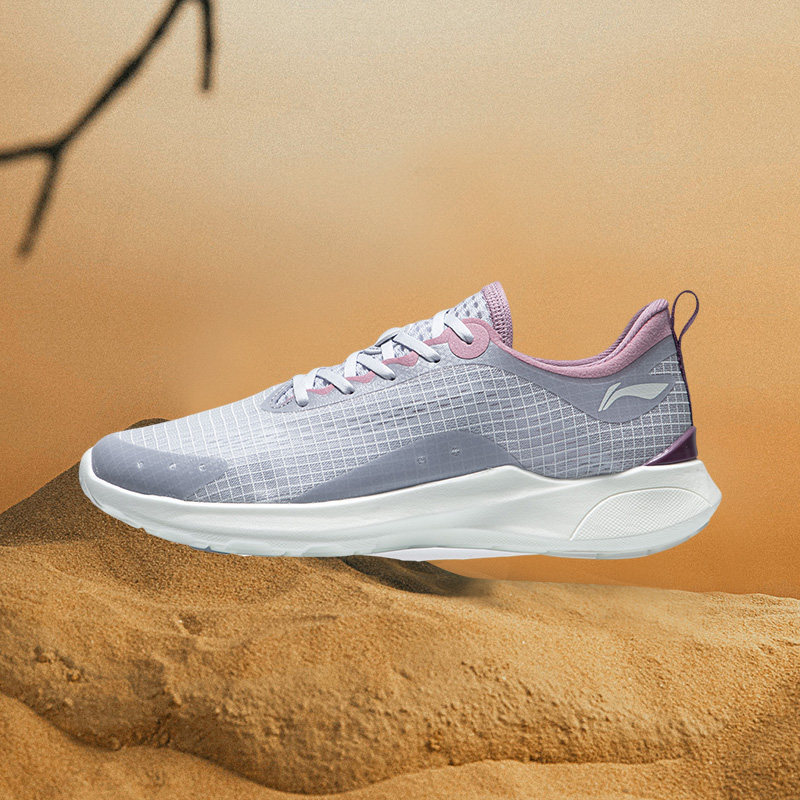 李宁轻逸跑步鞋男女夏新款透气耐磨防滑轻质跑鞋arbr002