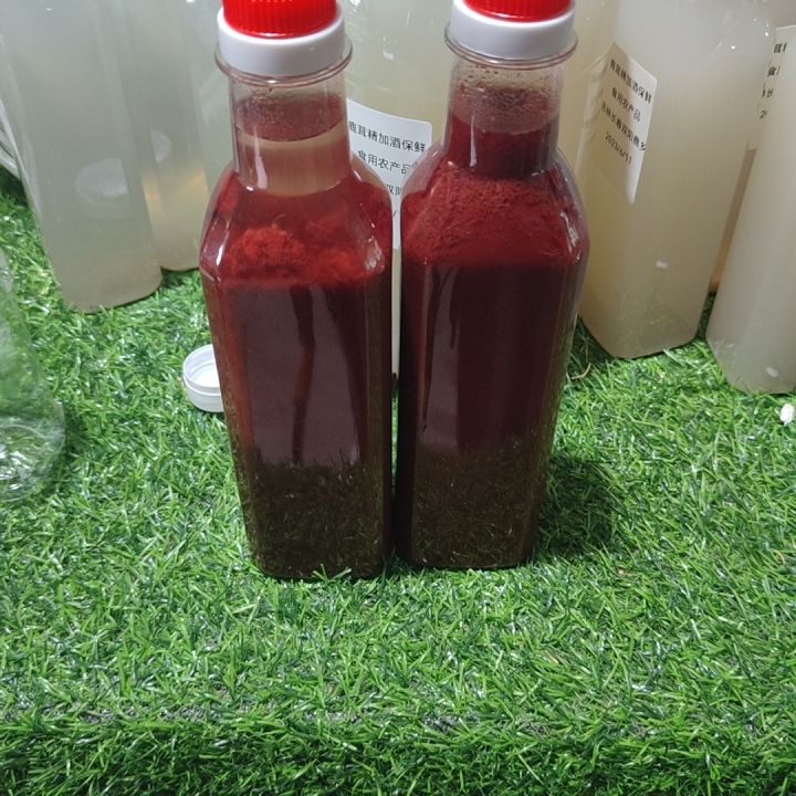 鹿茸血加酒保鲜