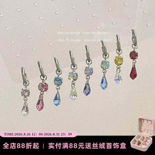 施家华子原创手工耳环耳圈耳扣