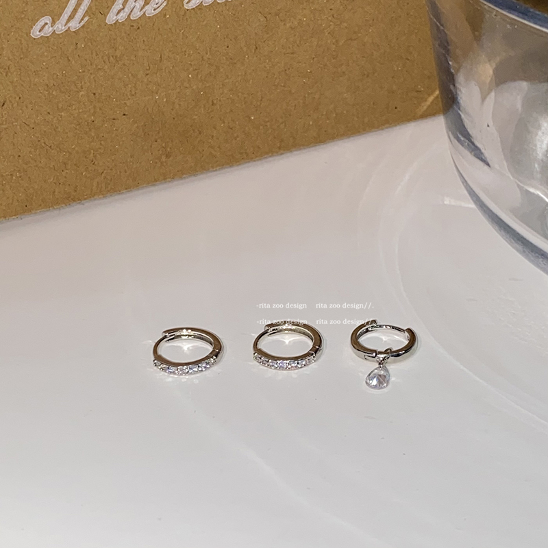 oJennie同款水滴耳环耳骨环