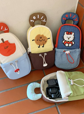 大疆收纳包pocket3保护套充电线nano数码相机包旅行便携斜跨包包