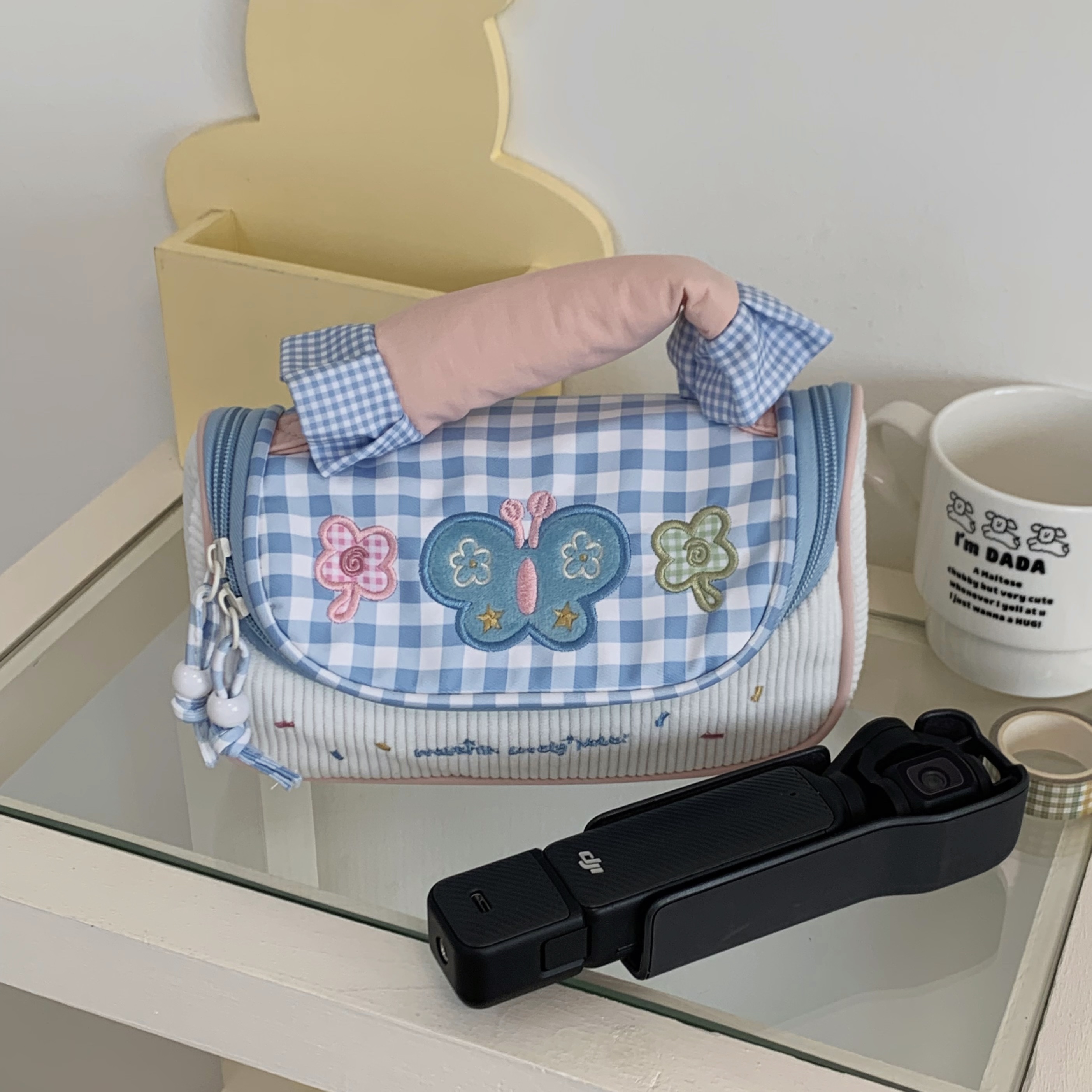 大疆pocket3收纳包可爱保护套防撞便携包包手持云台配件ccd相机包