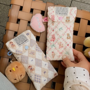 墨镜收纳盒卡通可爱眼睛收纳袋女 原创眼镜收纳包眼镜盒抗压便携式