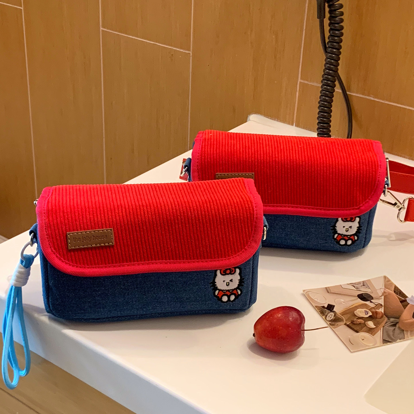 可爱大疆pocket3收纳包斜跨保护套外出便携数码相机包配件小包