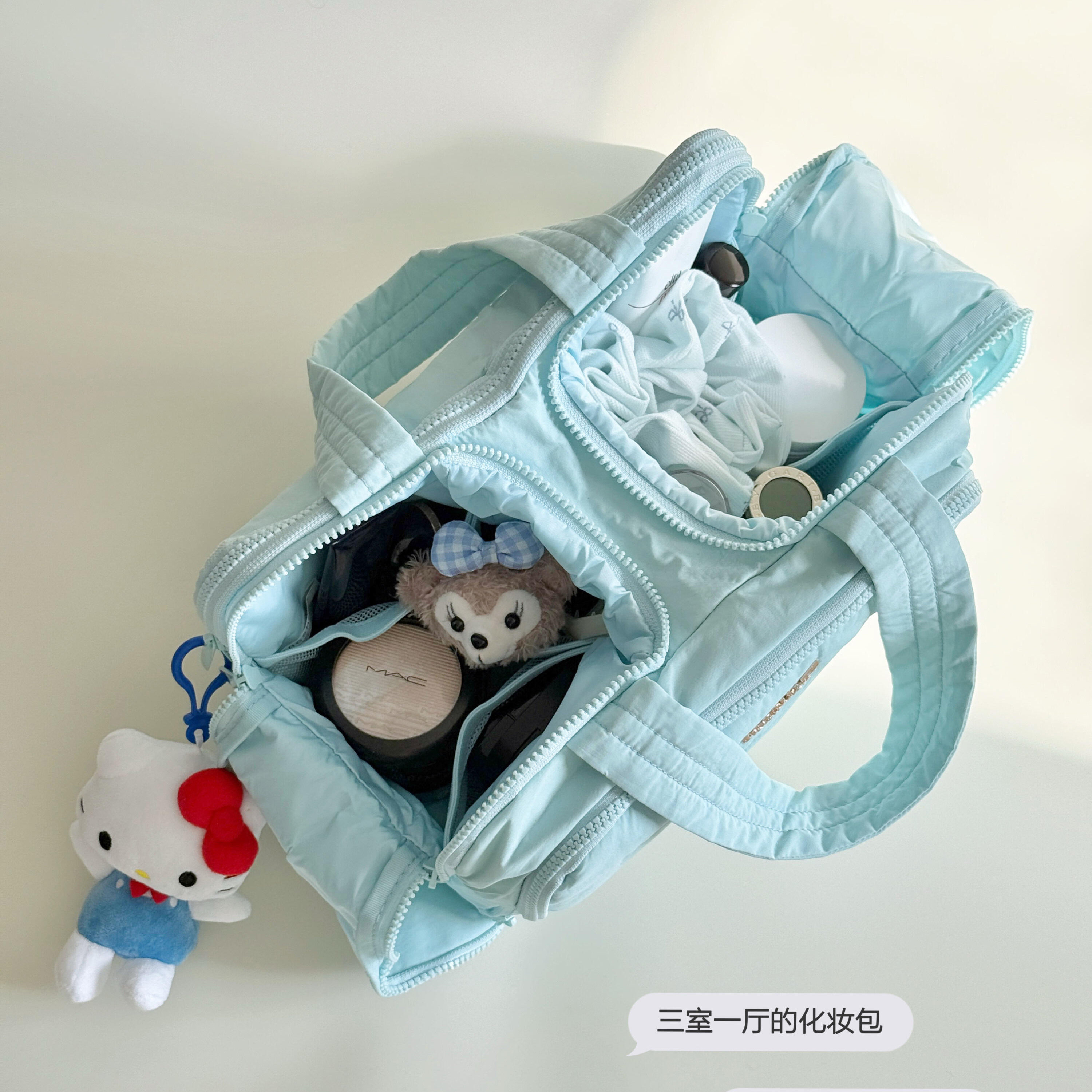 化妆包女2025新款高端多功能旅行洗漱化妆品一体收纳包分区大容量图片