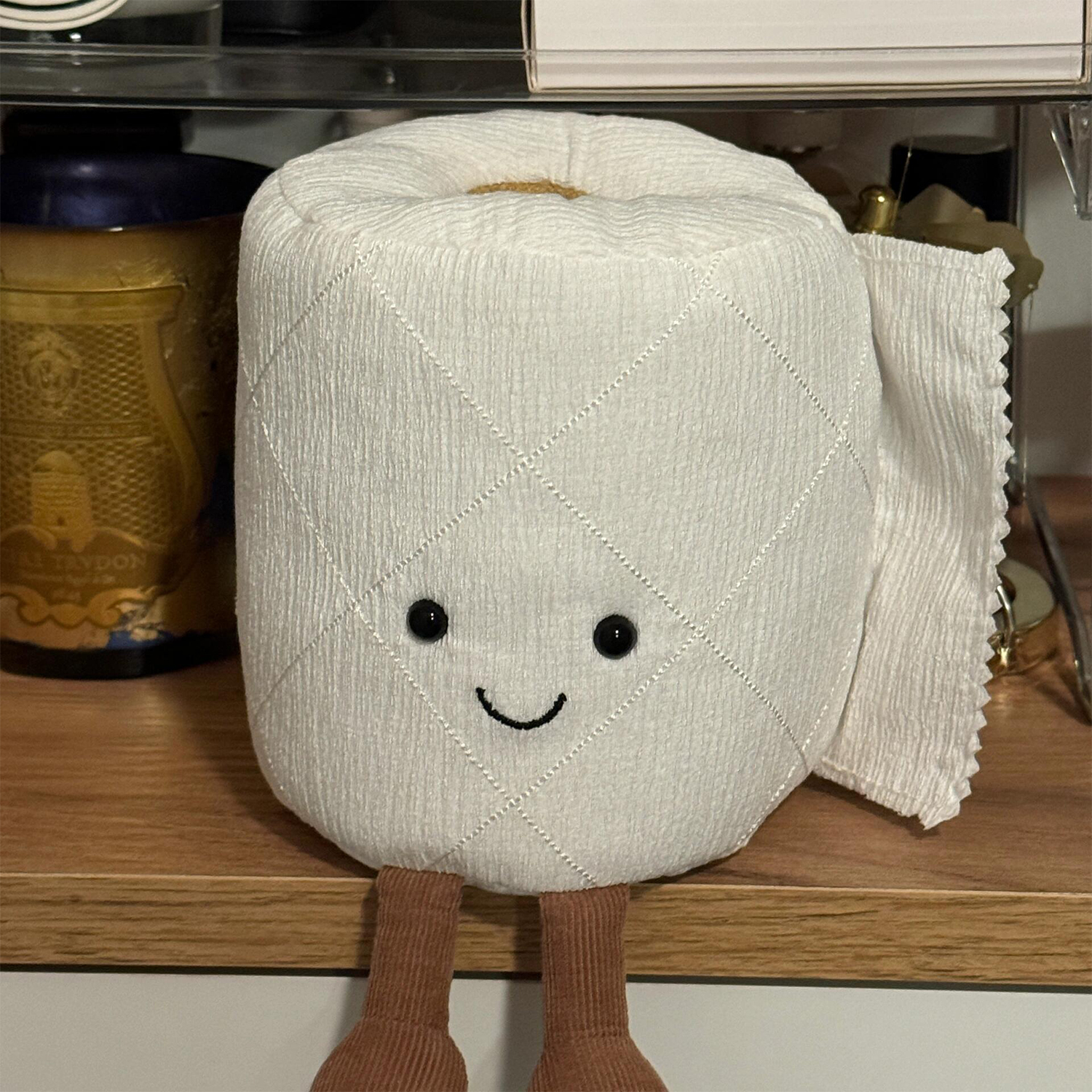 厕所搭子！趣味厕纸玩偶新款搞怪卷纸毛绒玩具创意送男友生日礼物