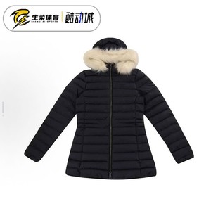 连帽羽绒服 顺丰极速仓 女子三叶草中长款 Adidas CE2356 阿迪达斯