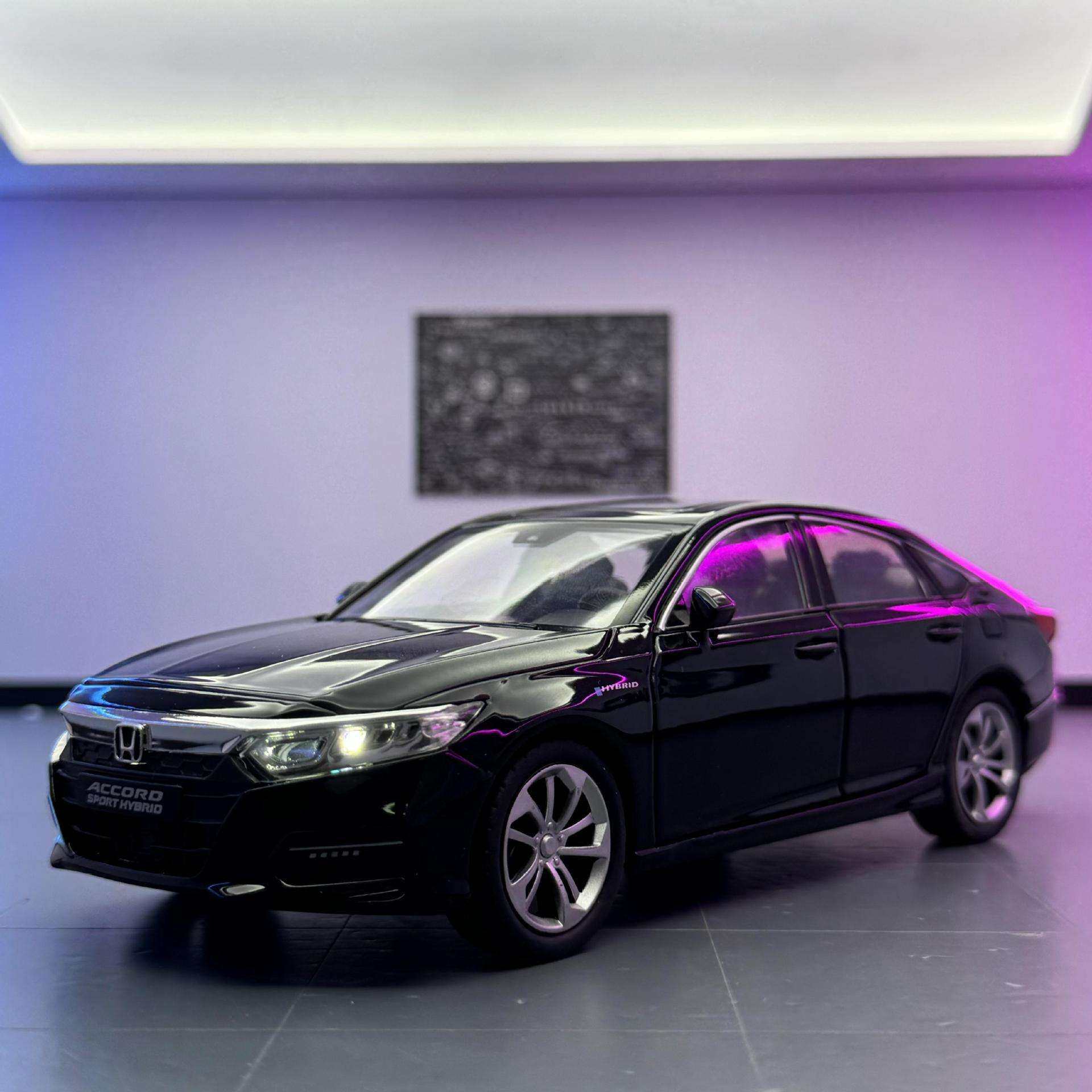 车致车模1:24十代本田雅阁合金汽车带声光车音效模型E,模玩/动漫/周边/娃圈三坑/桌游,火车/摩托/汽车模型,淘宝优惠券,粉丝福利购,淘宝优惠卷