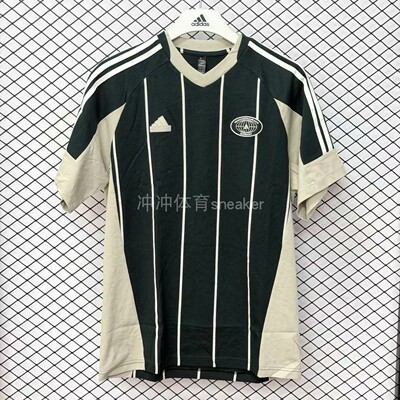 ADIDAS阿迪达斯正品V领时尚百搭运动休闲短袖T恤 JC5679