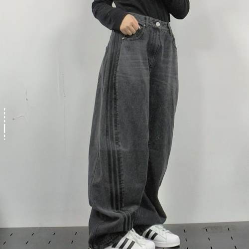 ADIDAS阿迪达斯正品DENIM BN PANT 女子休闲时尚运动牛仔裤JX9213