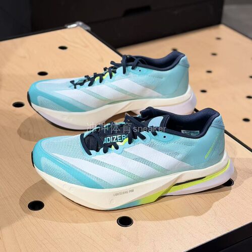 ADIDAS阿迪达斯正品 ADIZERO BOSTON 13运动休闲低帮跑步鞋JS4945
