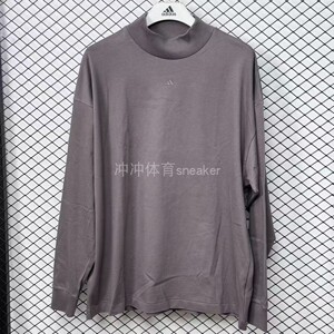 Adidas阿迪达斯 2024SS 美式运动休闲套头半高领长袖T恤IX1972