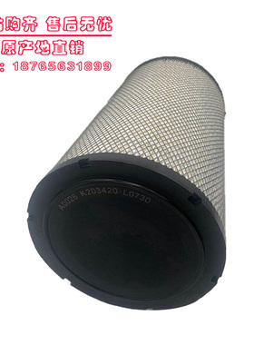 适配福田汽车 时代M3 康瑞 K203417 K203420 空气滤芯 空滤芯2034