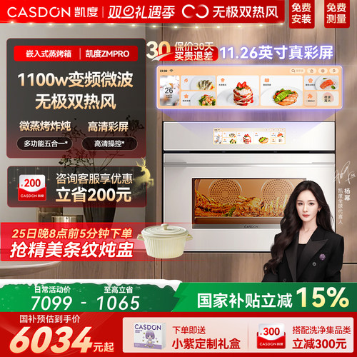 凯度双热风ZMpro微蒸烤一体机