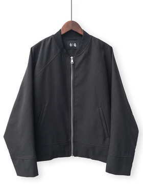 春秋新款黑色小外套女宽松长袖上衣棒球衫百搭显瘦西装西服