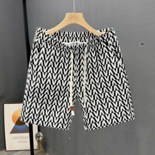 宽松新款 男士 薄款 简约百搭夏季 沙滩裤 男潮牌潮流五分裤 半截裤 短裤