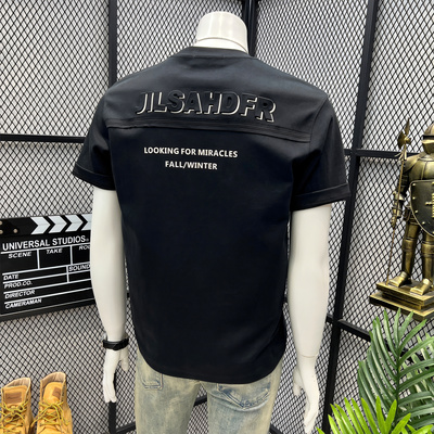 网红同款短袖T恤男潮流美式复古