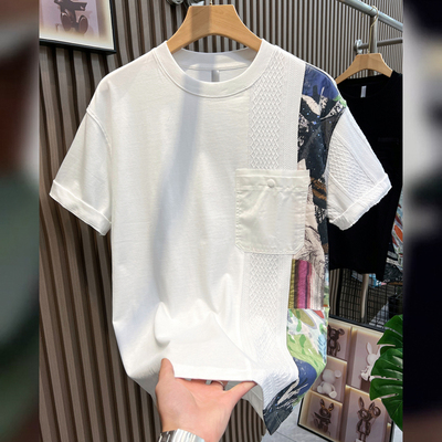 美式复古网红同款短袖T恤潮牌男