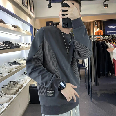 冬装上衣服潮牌卫衣男士