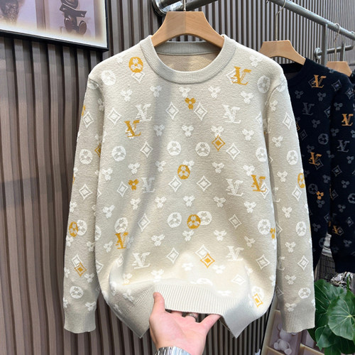 网红同款毛衣男潮流百搭美式复古