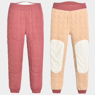 加厚保暖裤冬季中老年内穿棉裤女士护膝高腰德绒松紧腰妈妈打底裤