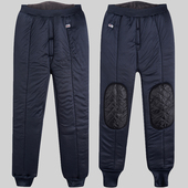 男士 加肥冬装 冬季 中老年棉裤 加绒加厚保暖裤 护膝高腰内穿大码 男裤