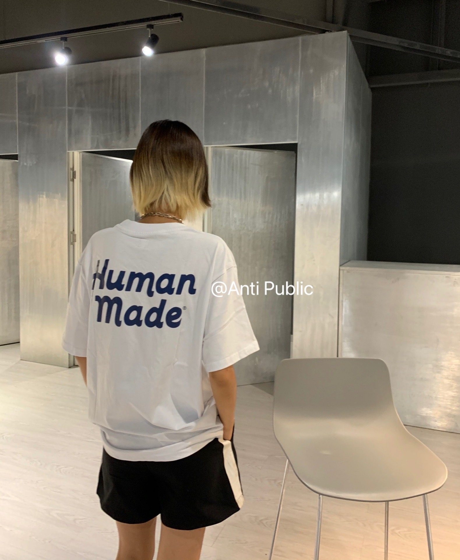 夏季情侣卡通印花Human mande日潮ins风bf风宽松短袖T恤中性男女