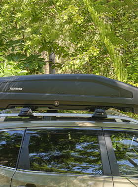 新yakima车顶箱EasyTrip趣途400L露营滑雪SUV装备行李箱双侧开启