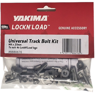 yakima轨道螺栓套件导轨T型螺丝洛克车顶平台行李架横杆适用配件