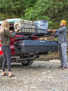 雅基马汽车后负载架Exo拖钩装载汽车摆动底座摆动底座可折叠的模